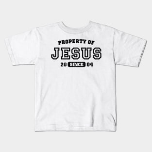 Property of Jesus since 2004 Kids T-Shirt